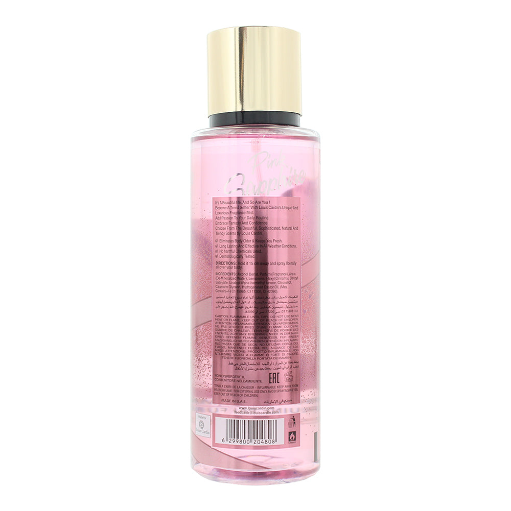 Louis Cardin Pink Sapphire Body Mist 250ml