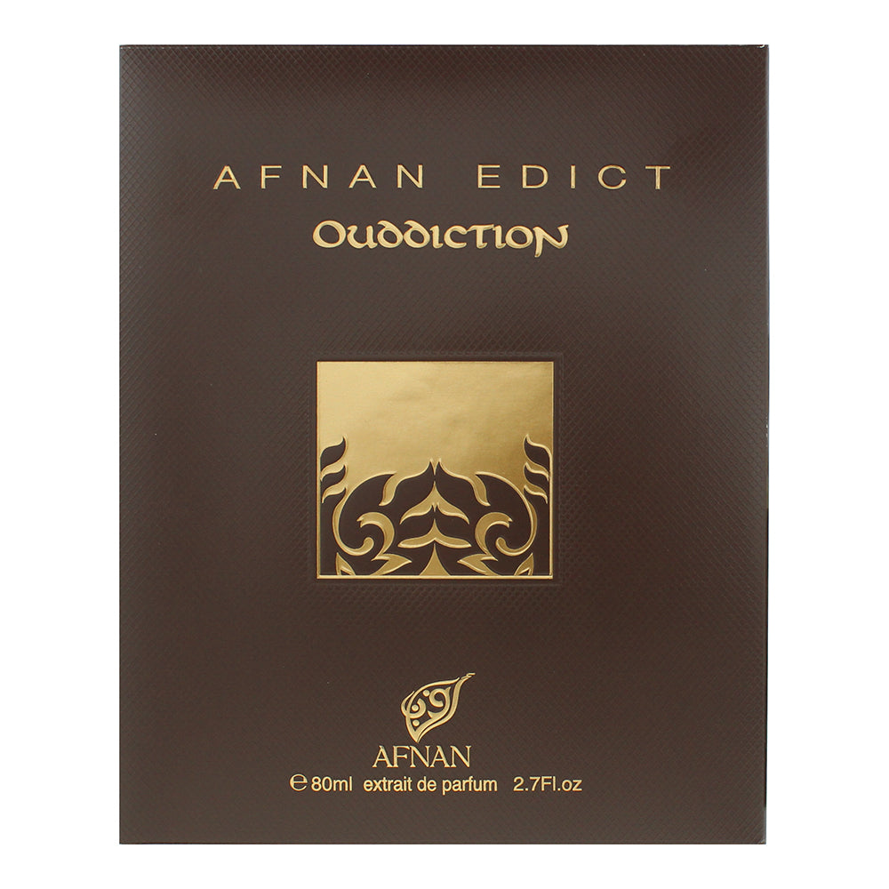 Afnan Ouddiction Extrait de Parfum 80ml - Box