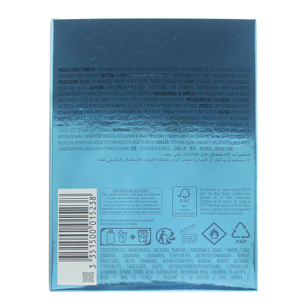 Azzaro Chrome Legend Eau de Toilette 75ml