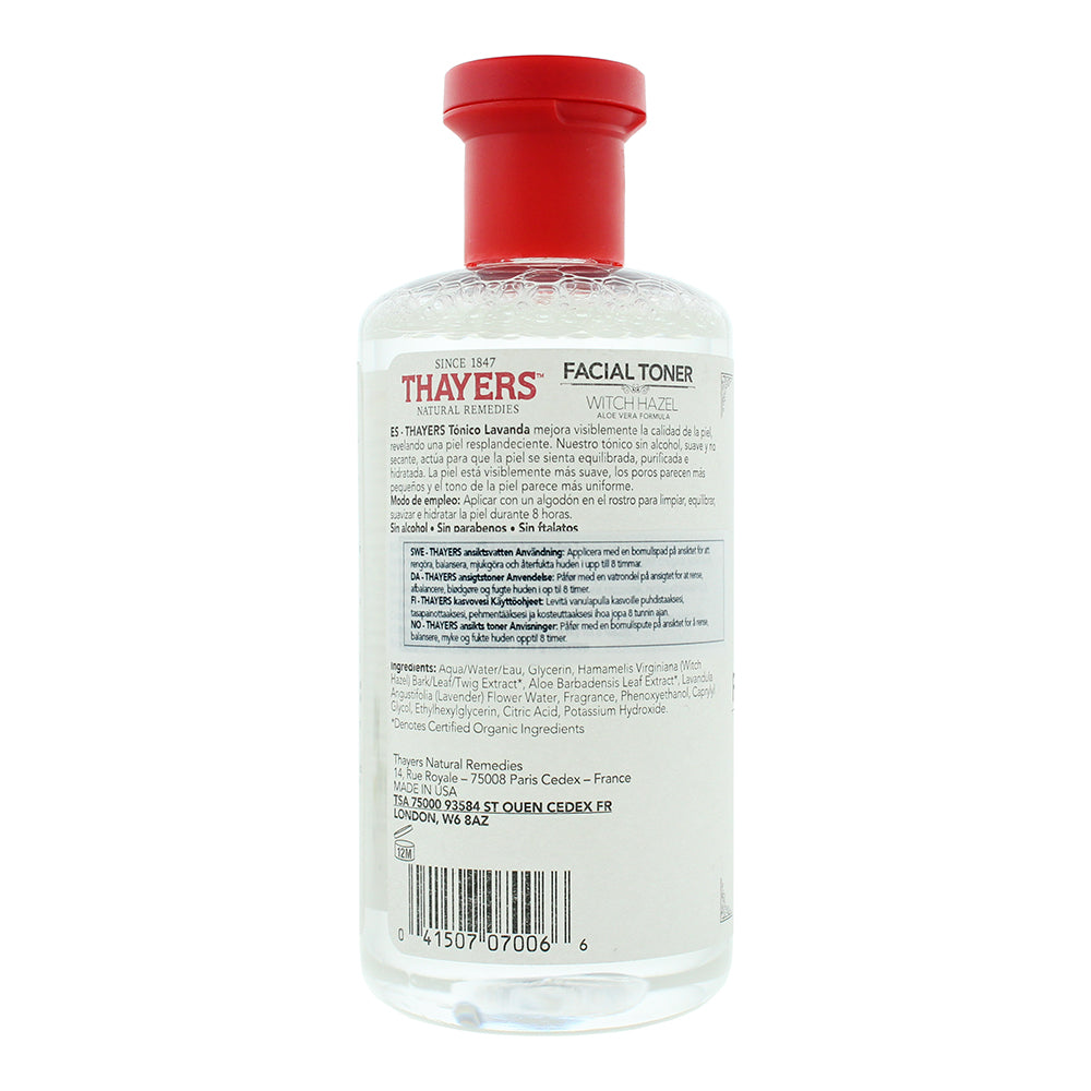 Thayers  Witch Hazel Lavander Facial Toner 355ml
