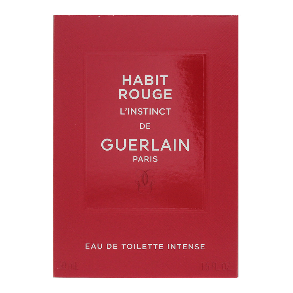 Guerlain Habit Rouge L'instinct Eau de Toilette Intense 50ml - Box