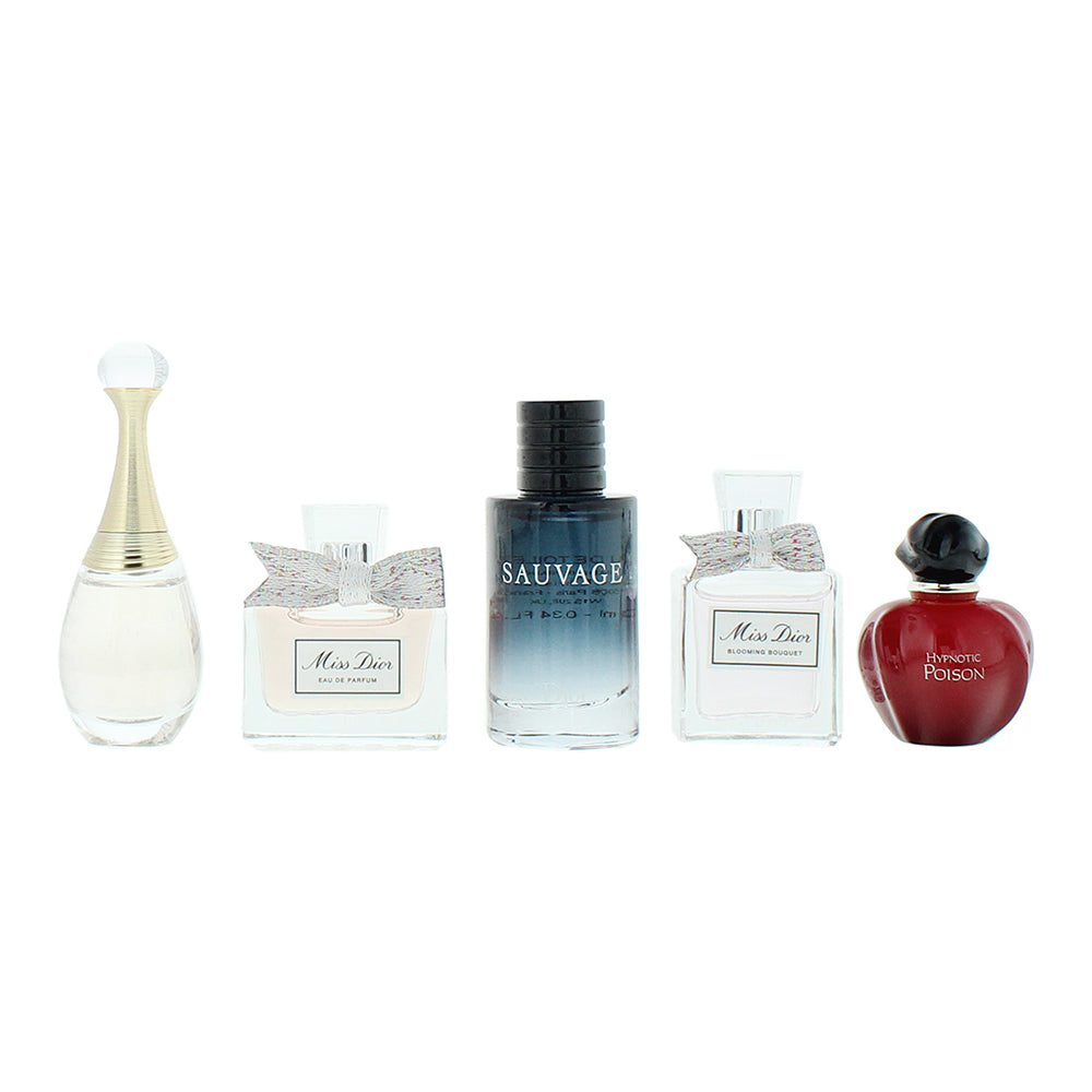 Dior 5 Piece Gift Set: J'adore Edp 5ml - Miss Dior Blooming Bo - Product