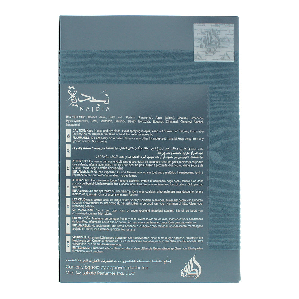 Lattafa Najdia Intense Eau De Parfum 100ml