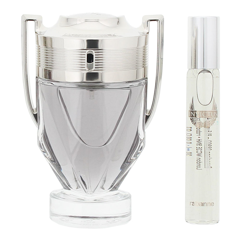 Paco Rabanne Invictus 2 Piece Gift Set: Eau de Toilette 100ml - Eau de Toilette  - Product