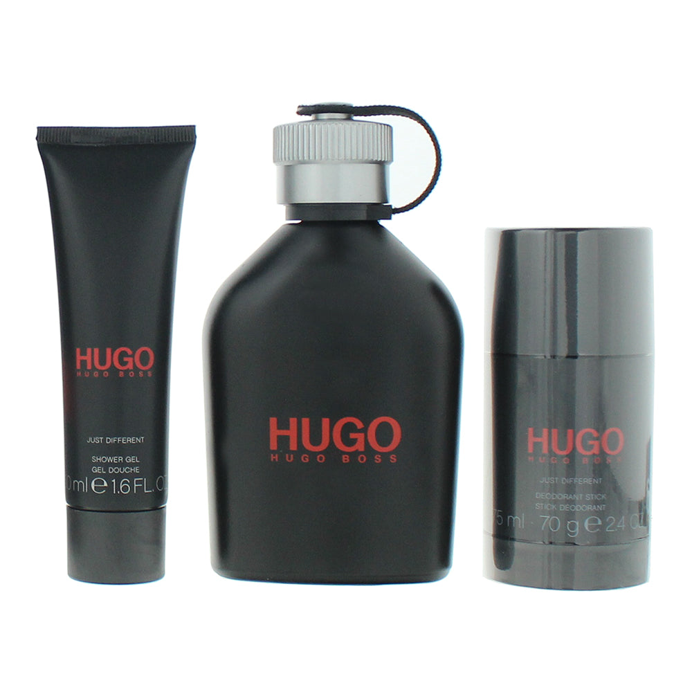 Hugo Boss Just Different 2 Piece Gift Set: Eau de Toilette 125ml - Deodorant Sti - Product