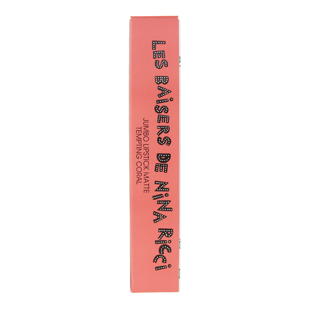Nina Ricci Jumbo Matte Tempting Coral Lipstick 2.5g - Box
