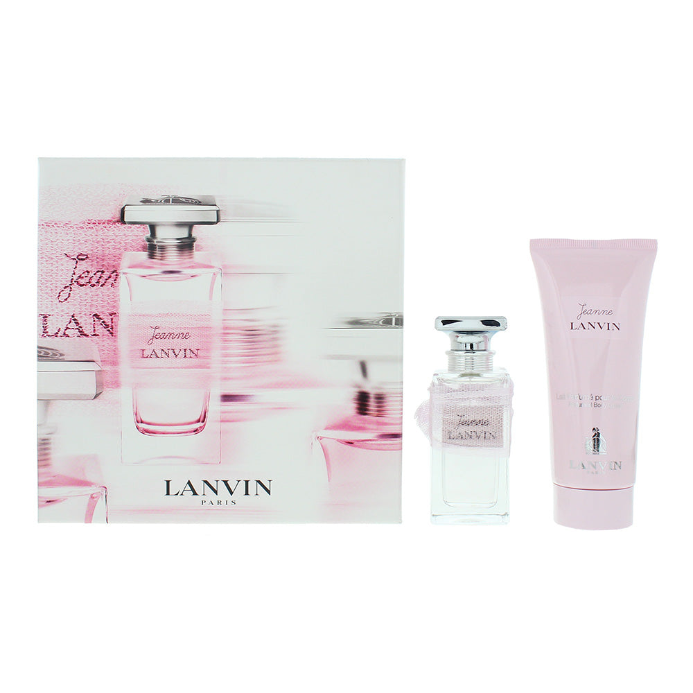 Lanvin Jeanne 2 Piece Gift Set: Eau de Parfum 50ml - Body Lotion 100ml