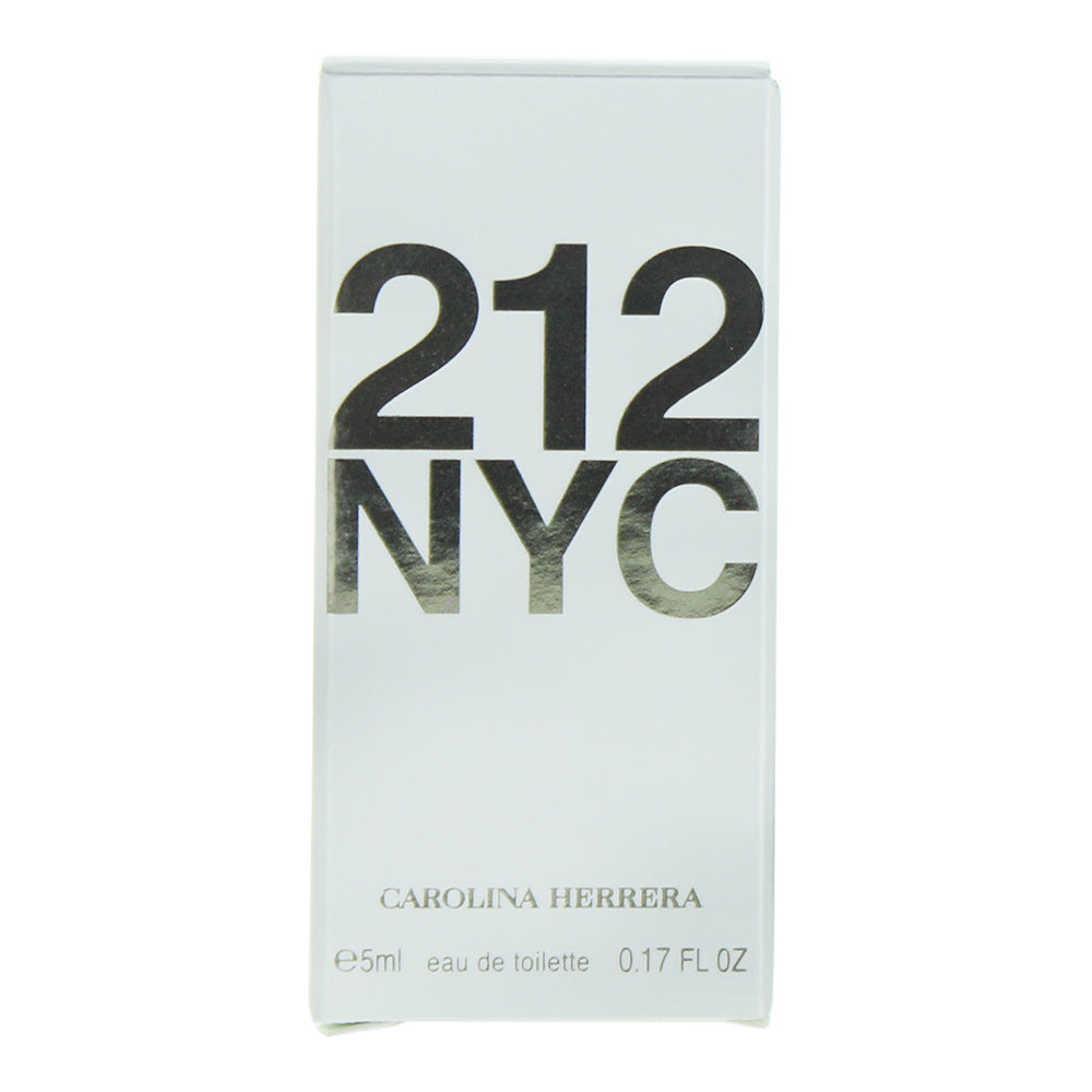 Carolina Herrera 212 NYC Miniature Eau de Toilette 5ml - Not For Sale - Box