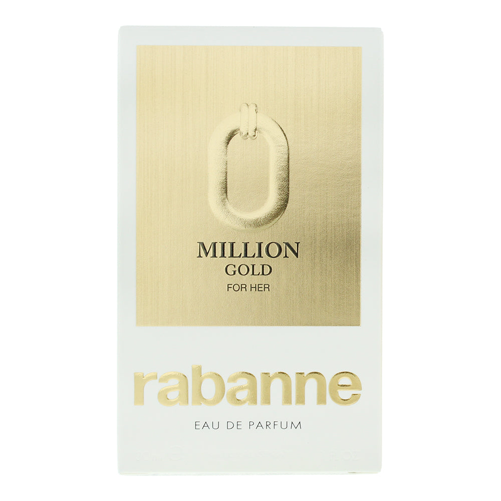 Paco Rabanne Million Gold For Her Eau de Parfum 30ml - Box