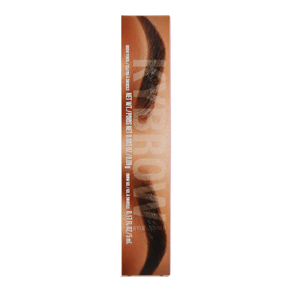 Kylie Jenner Kylie Kybrow 005 Dark Brown 2 Piece Gift Set: Eyebrow Pencil 0.9g - - Box