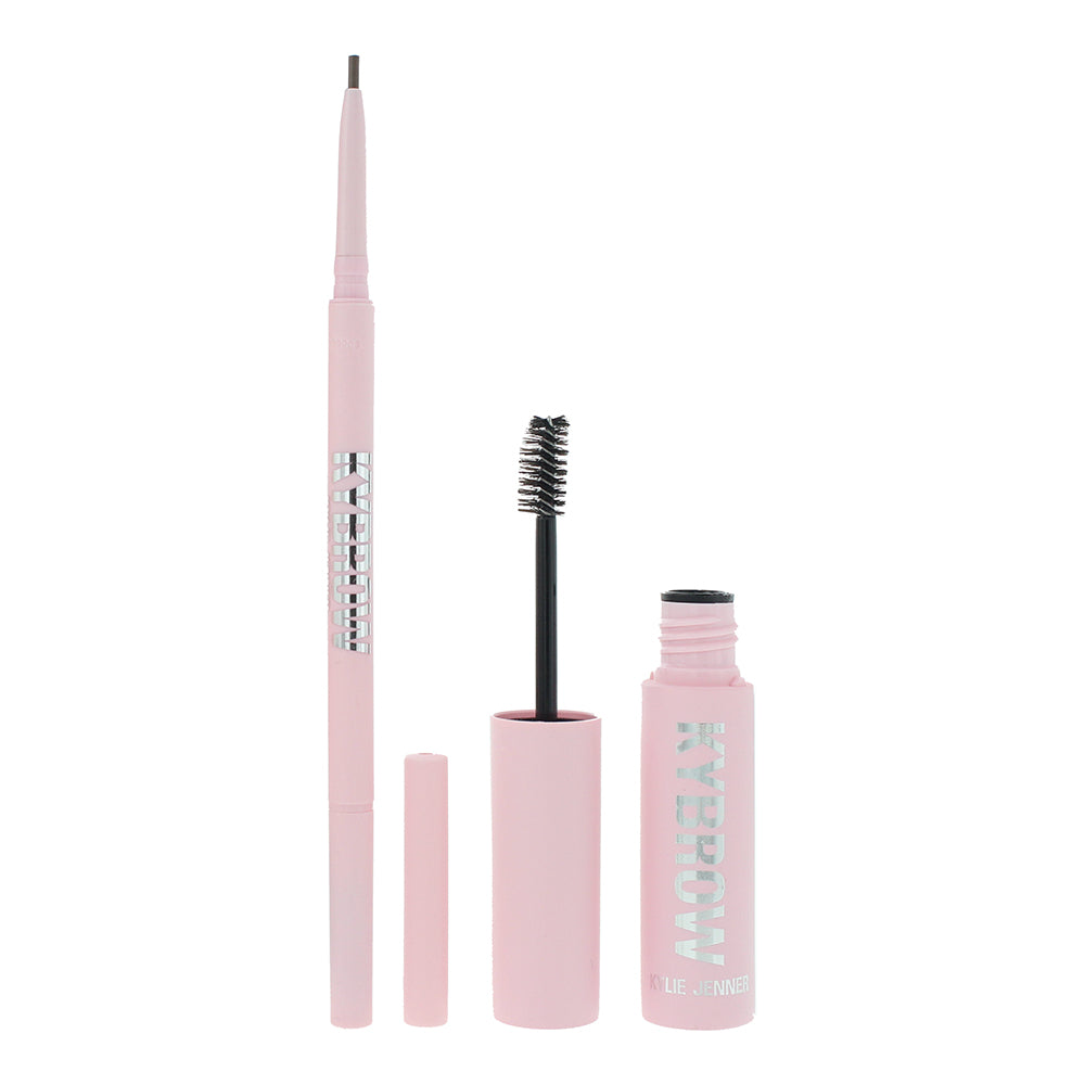 Kylie Jenner Kylie Kybrow 003 Cool Brown 2 Piece Gift Set: Eyebrow Pencil 0.9g - - Product