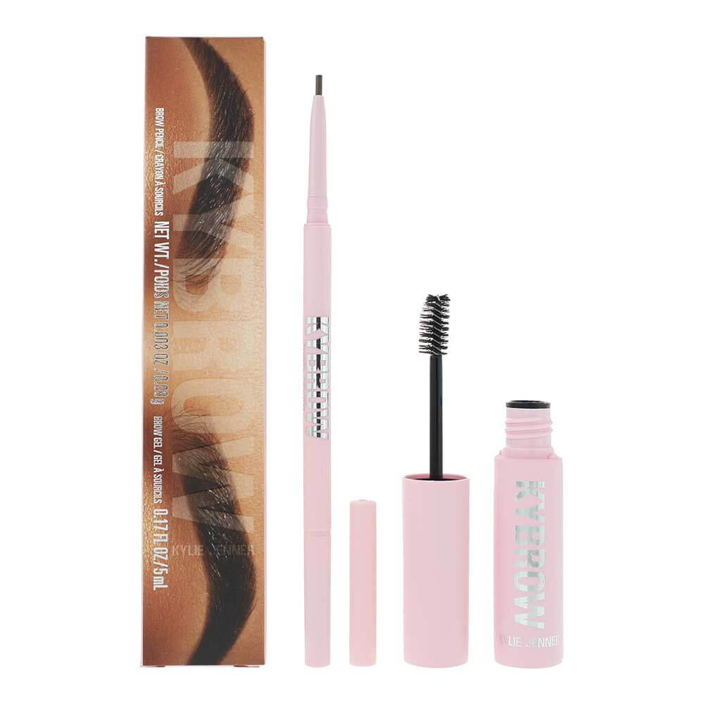 Kylie Jenner Kylie Kybrow 003 Cool Brown 2 Piece Gift Set: Eyebrow Pencil 0.9g -