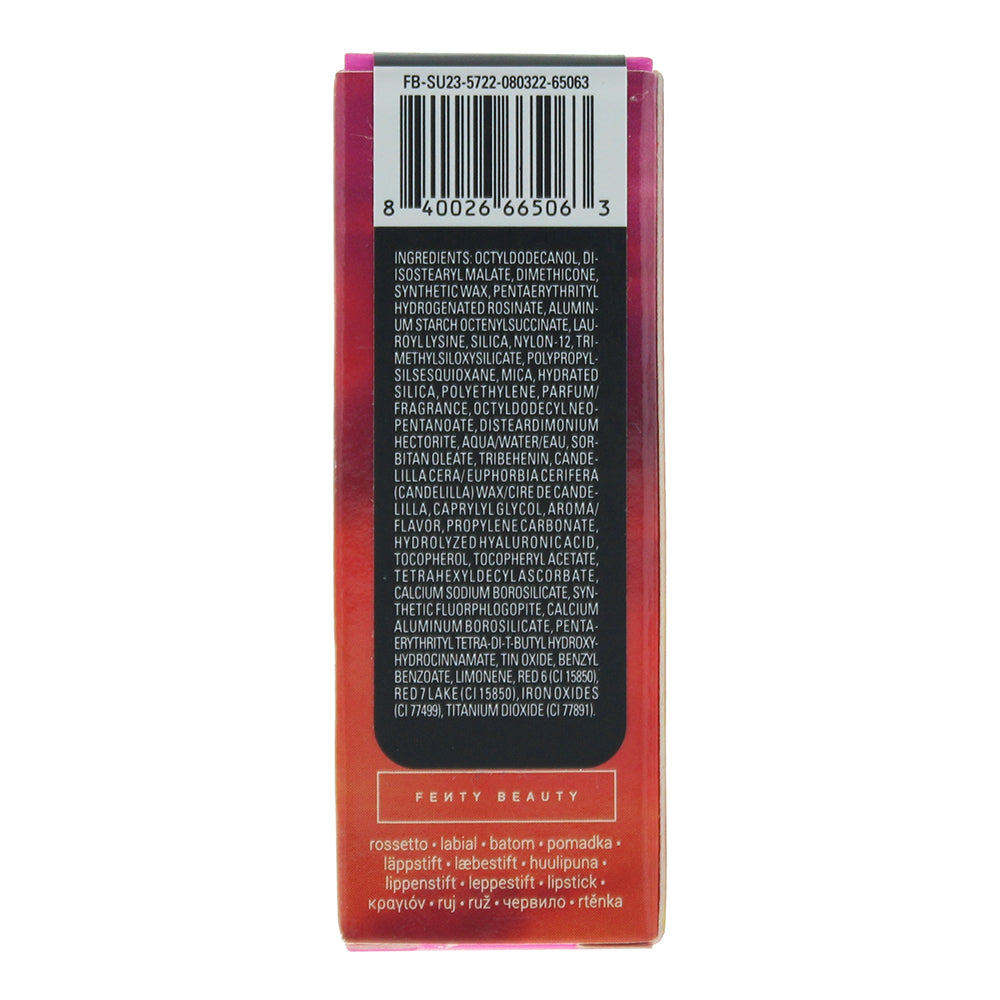 Fenty Beauty Icon The Fill Semi-Matte Refillable Nosy Rosy Lipstick 3.8g