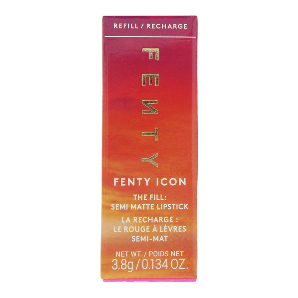 Fenty Beauty Icon The Fill Semi-Matte Refillable Miss Candy Lipstick 3.8g - Box