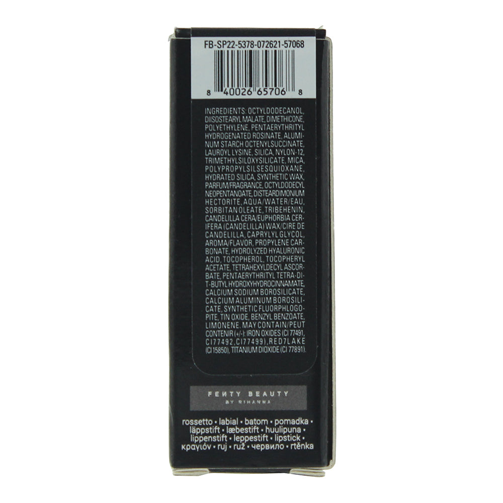Fenty Beauty Icon Semi Matte Refillable 02 Grill Mast'r Lipstick 3.8g