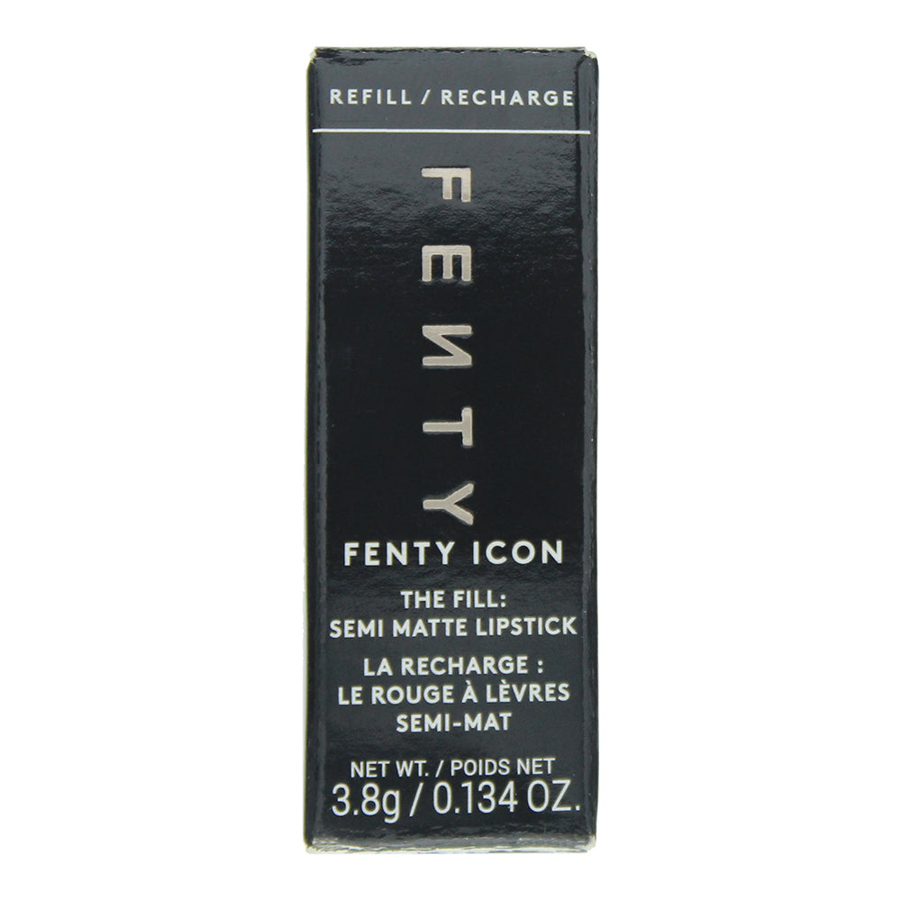 Fenty Beauty Icon Semi Matte Refillable Flaunty Auntie Lipstick 3.8g - Box