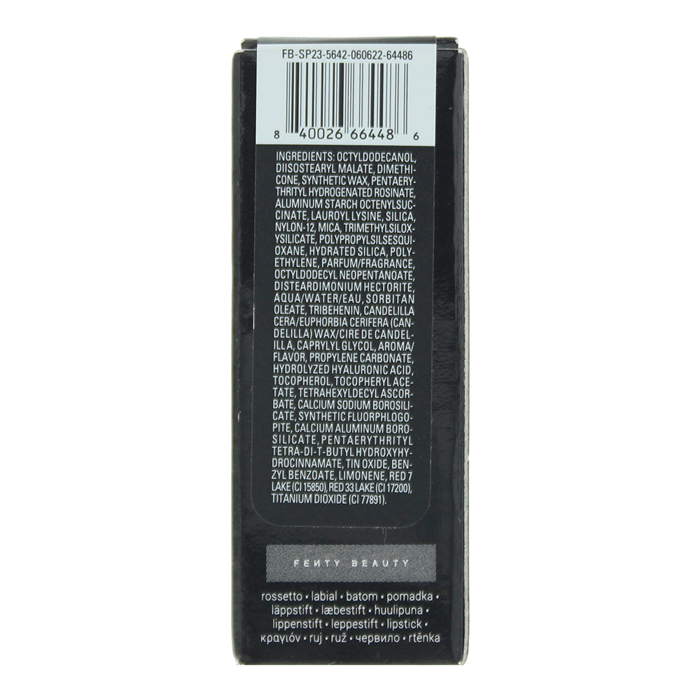 Fenty Beauty Icon Semi Matte Refillable 14 Freak- Went Fly'r Lipstick 3.8g