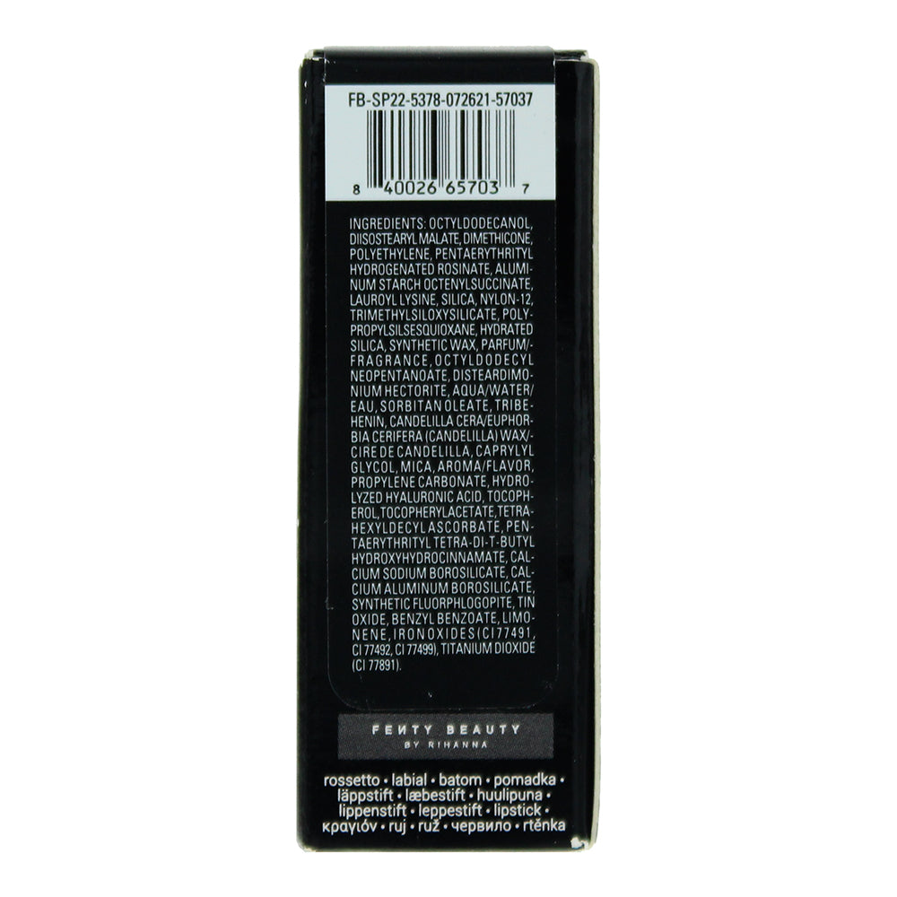 Fenty Beauty Icon Semi Matte Refillable She A Ceo Lipstick 3.8g