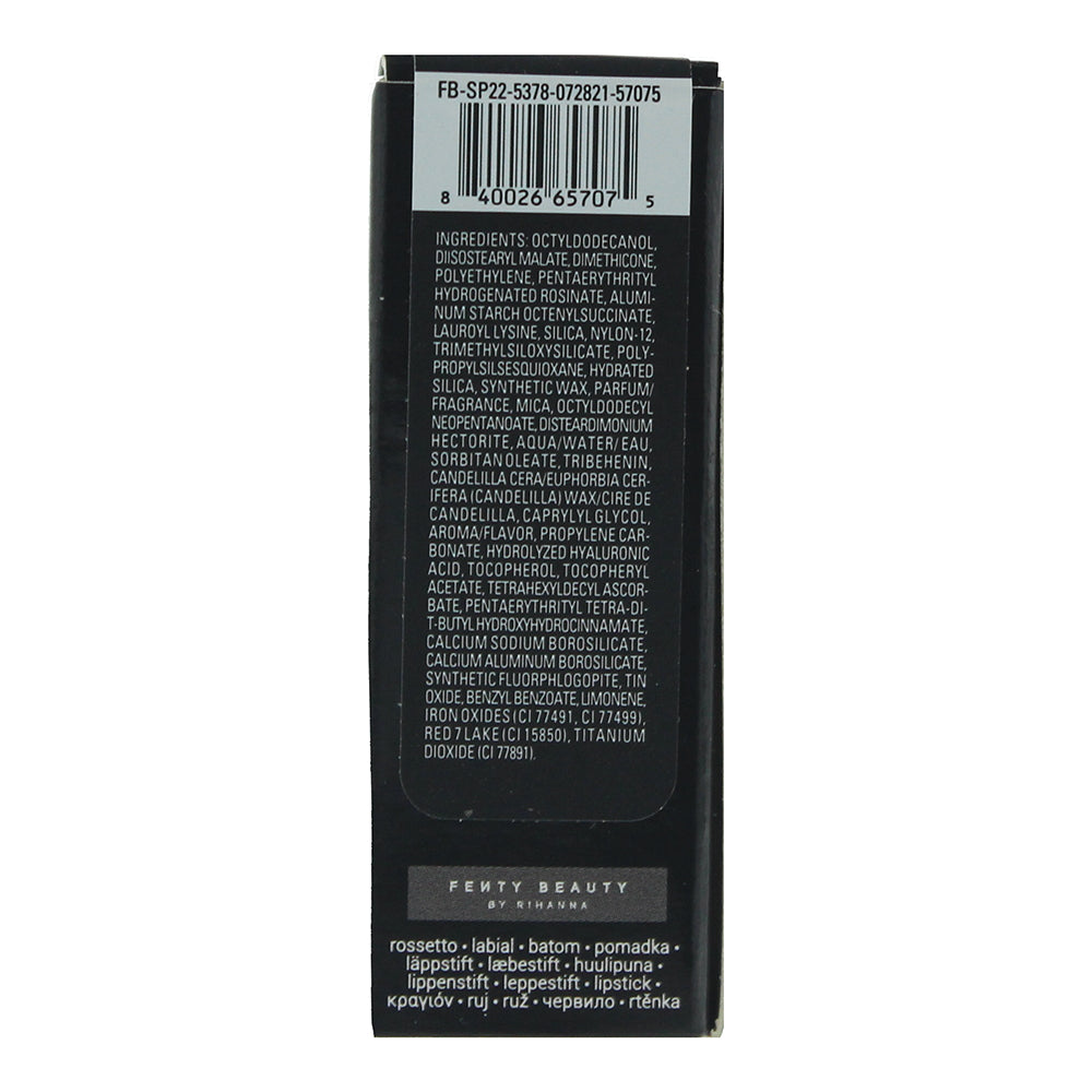 Fenty Beauty Icon Semi Matte Refillable Bored Member Lipstick 3.8g