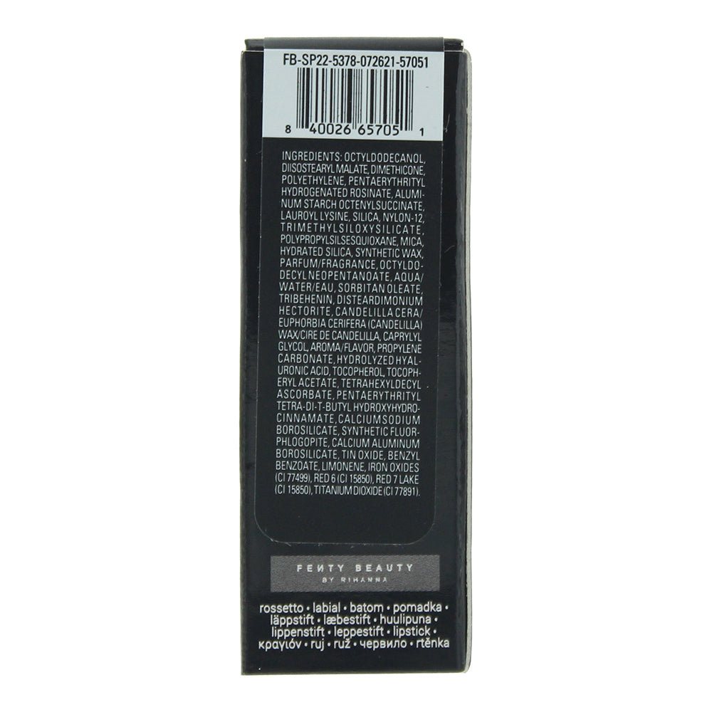 Fenty Beauty Icon Semi Matte Refillable 01 The Mvp Lipstick 3.8g
