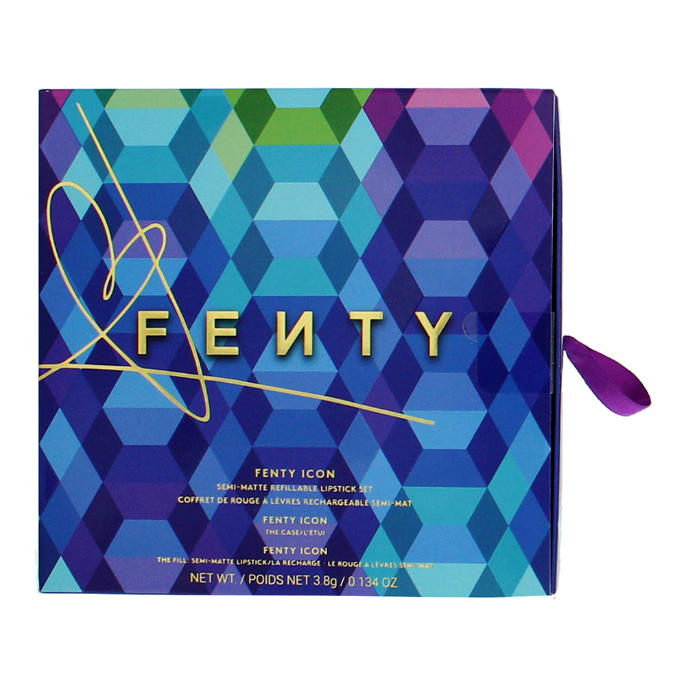 Fenty Beauty Icon Semi Matte Reffilable Lipstick Case  - Box