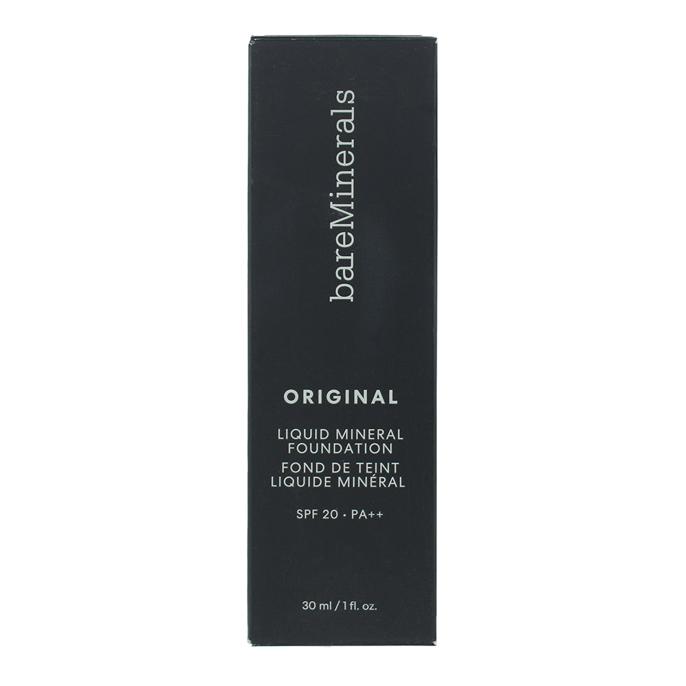 Bare Minerals Original Liquid Mineral 25 Golden Dark Foundation 30ml - Box