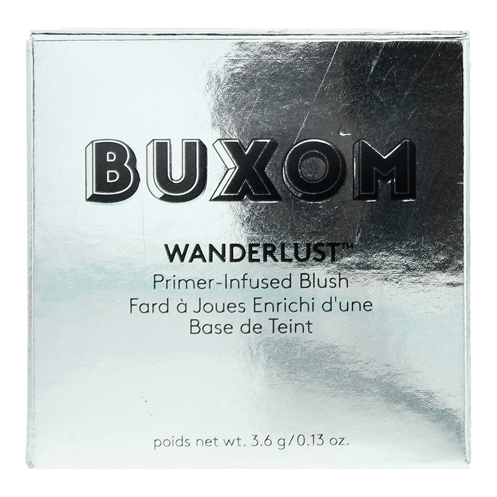 Buxom Wanderlust Primer-Infused Seychelles Blush 3.6g - Box