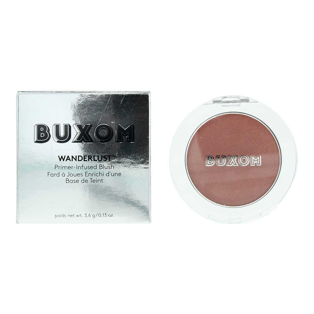 Buxom Wonderlust Primer-Infused Seychelles Blush 3.6g