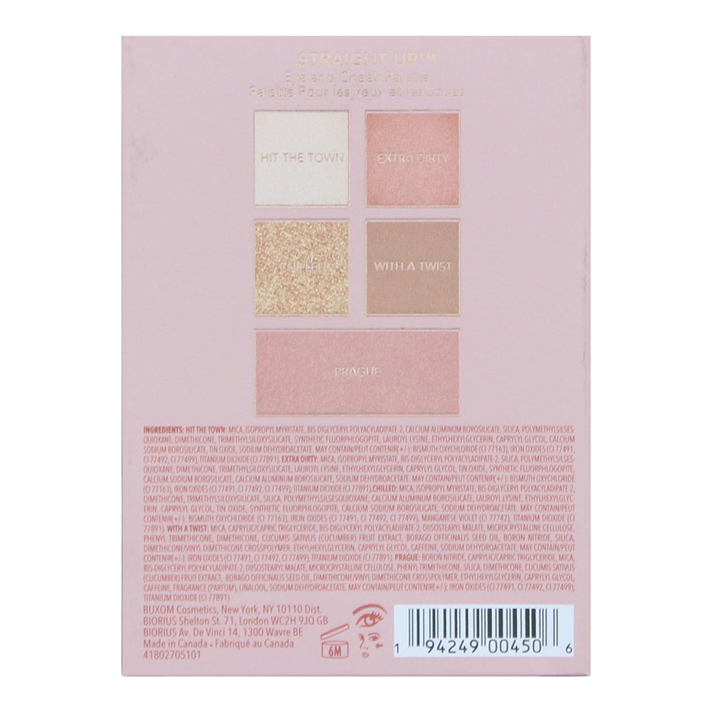 Buxom Straight Up Eye and Cheek Shadow Palette 6.5g