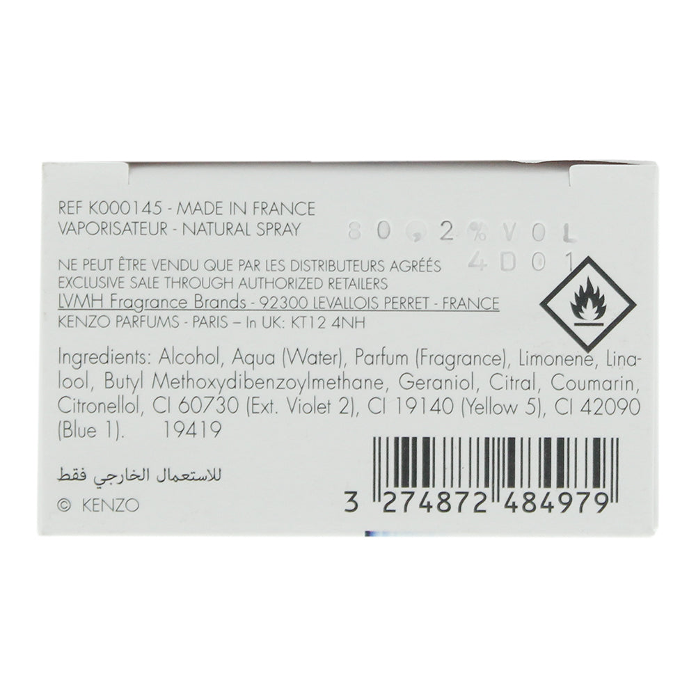 Kenzo L'eau Pour Homme Eau de Toilette 100ml