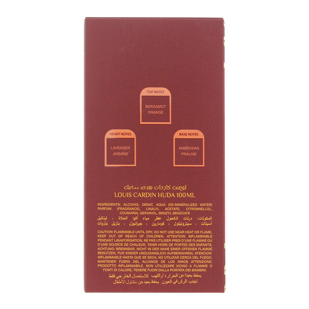 Louis Cardin Huda Eau de Parfum 100ml