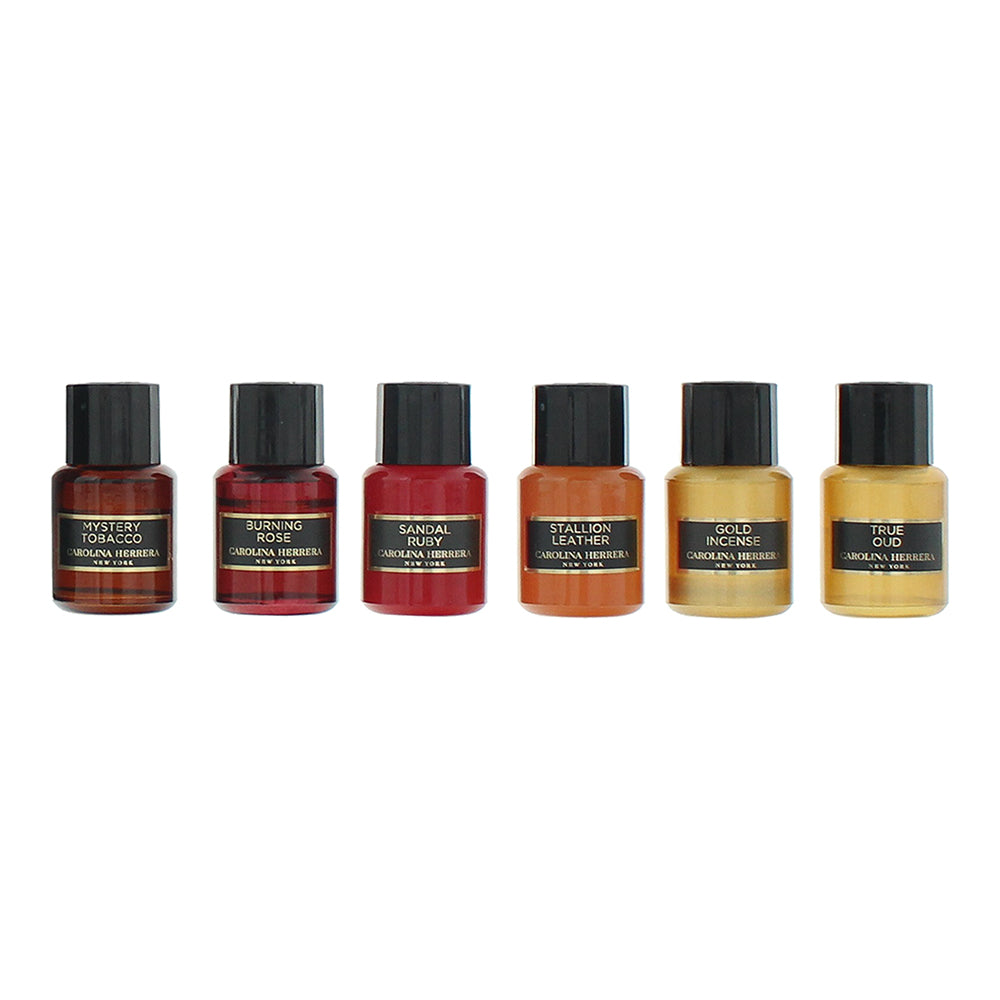 Carolina Herrera Confidential 6 Piece Gift Set: Eau de Parfum 5ml Mini Set: True - Product