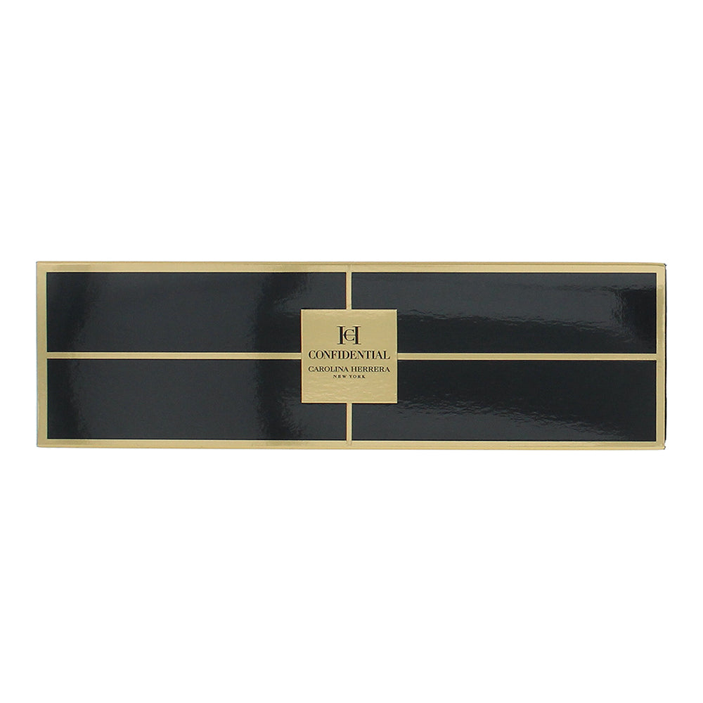 Carolina Herrera Confidential 6 Piece Gift Set: Eau de Parfum 5ml Mini Set: True - Box
