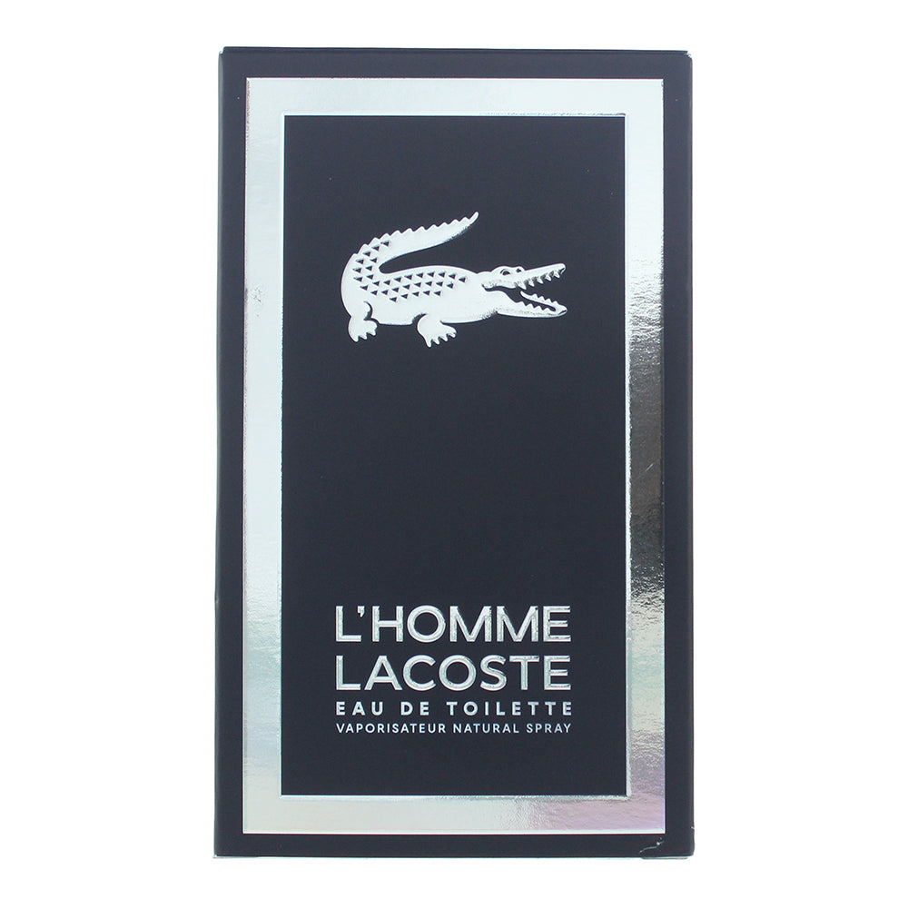 Lacoste L'homme Eau de Toilette 100ml - Box