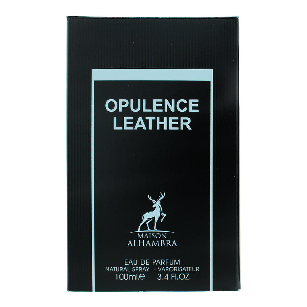 Maison Alhambra Opulence Leather Eau de Parfum 100ml - Box