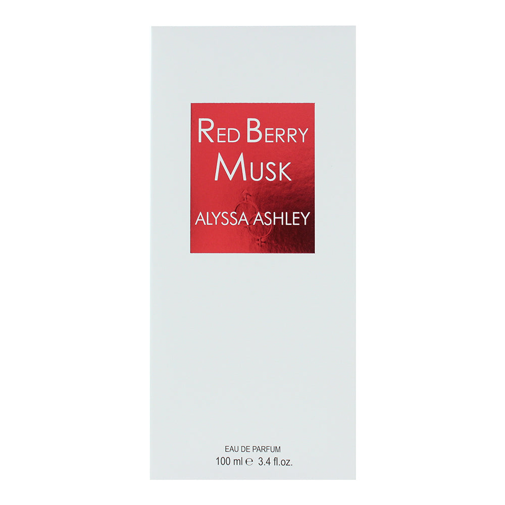 Alyssa Ashley Red Berry Musk Eau de Parfum 100ml - Box