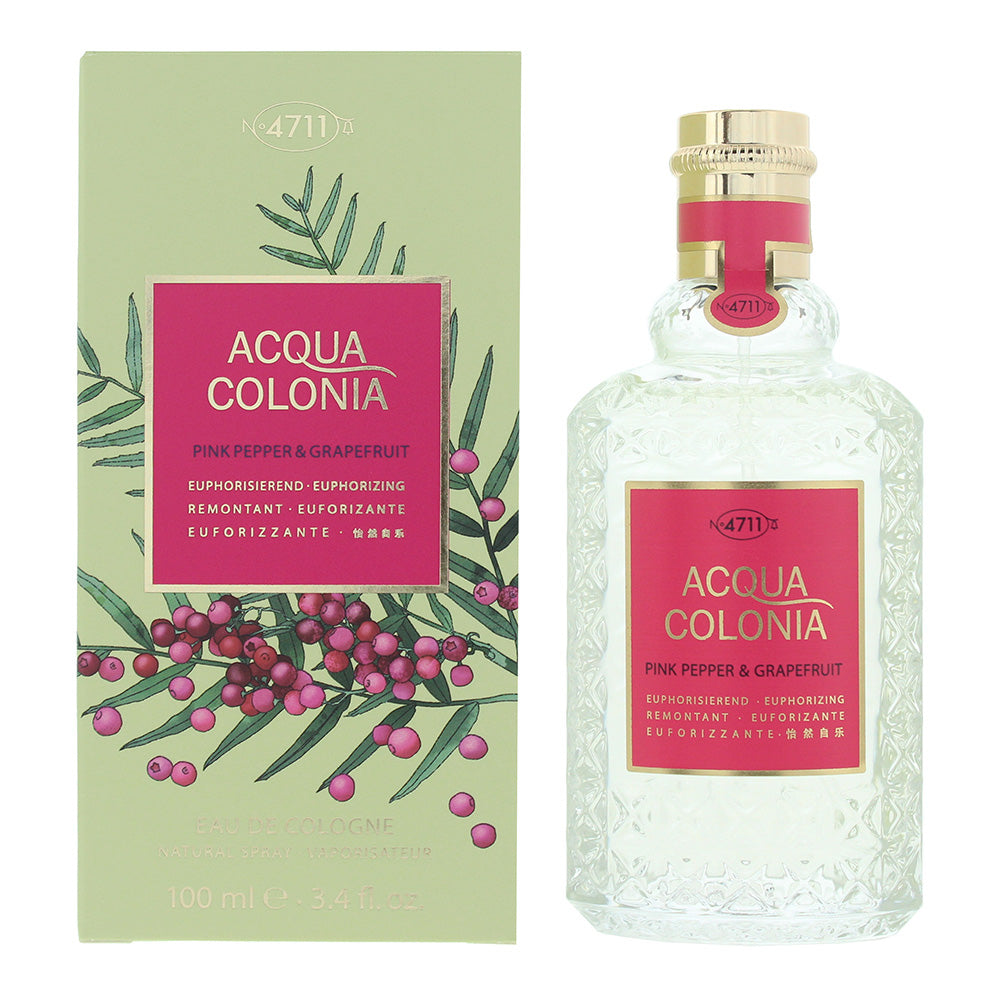 4711 Acqua Colonia Pink Pepper & Grapefruit Eau de Cologne 100ml