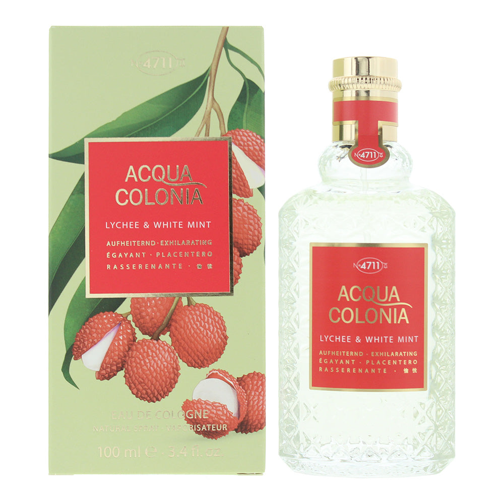 4711 Acqua Colonia Lychee & White Mint Eau de Cologne 100ml
