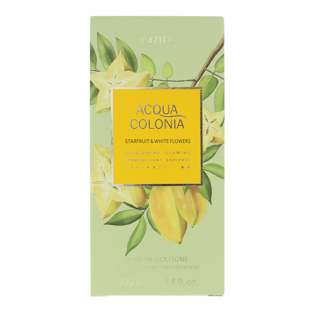 4711 Acqua Colonia Starfrit & White Flowers Eau de Cologne 100ml - Box
