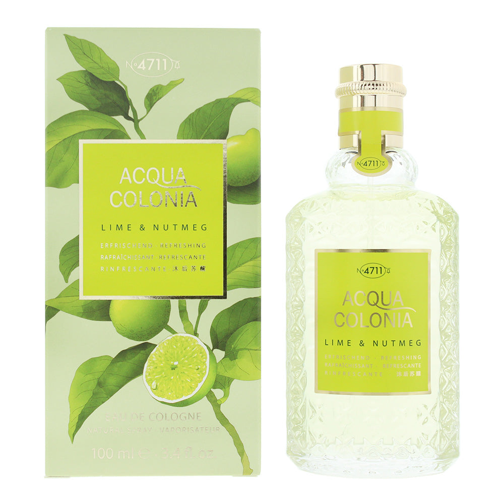 4711 Acqua Colonia Lime & Nutmeg Eau de Cologne 100ml