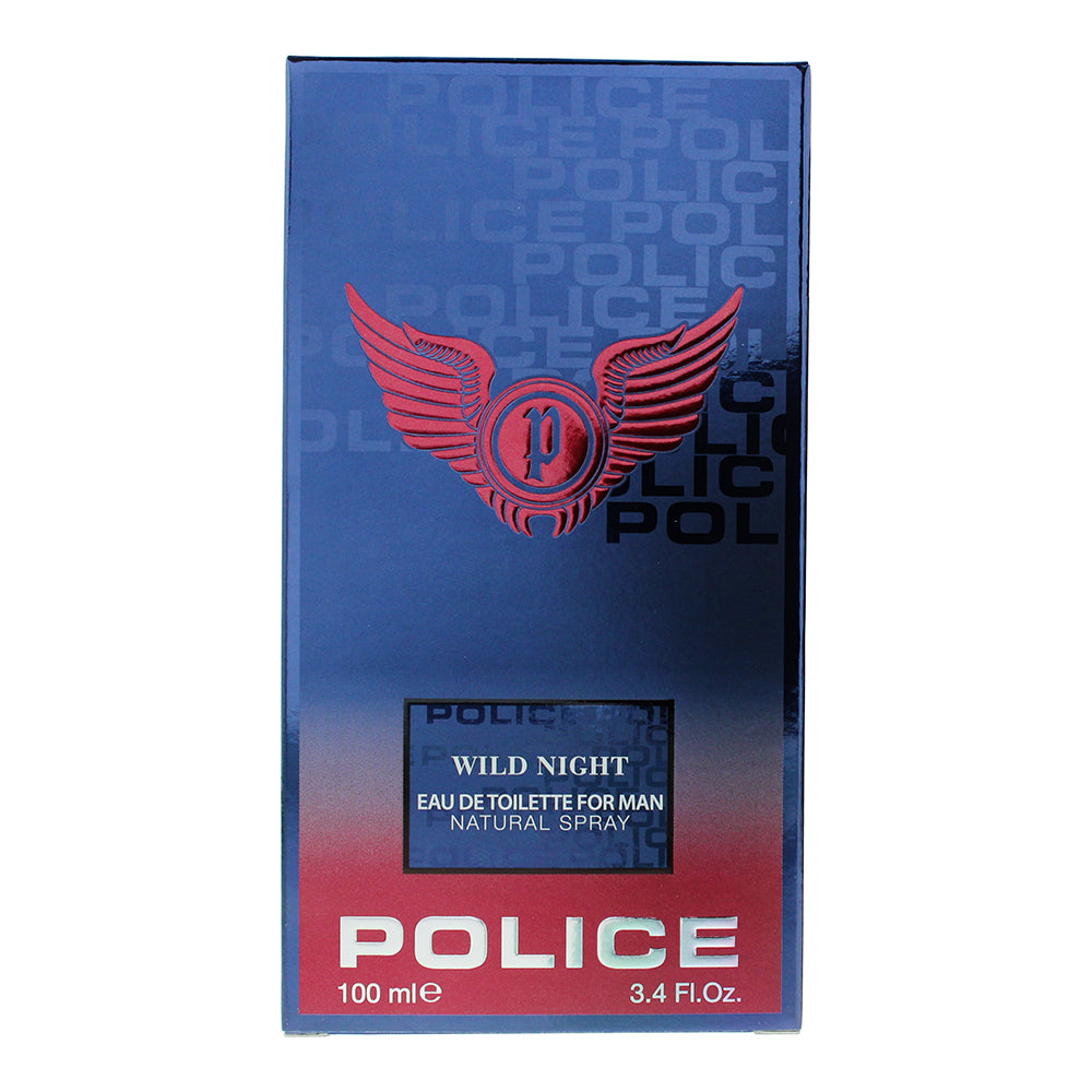 Police Wild Night For Men Eau de Toilette 100ml - Box