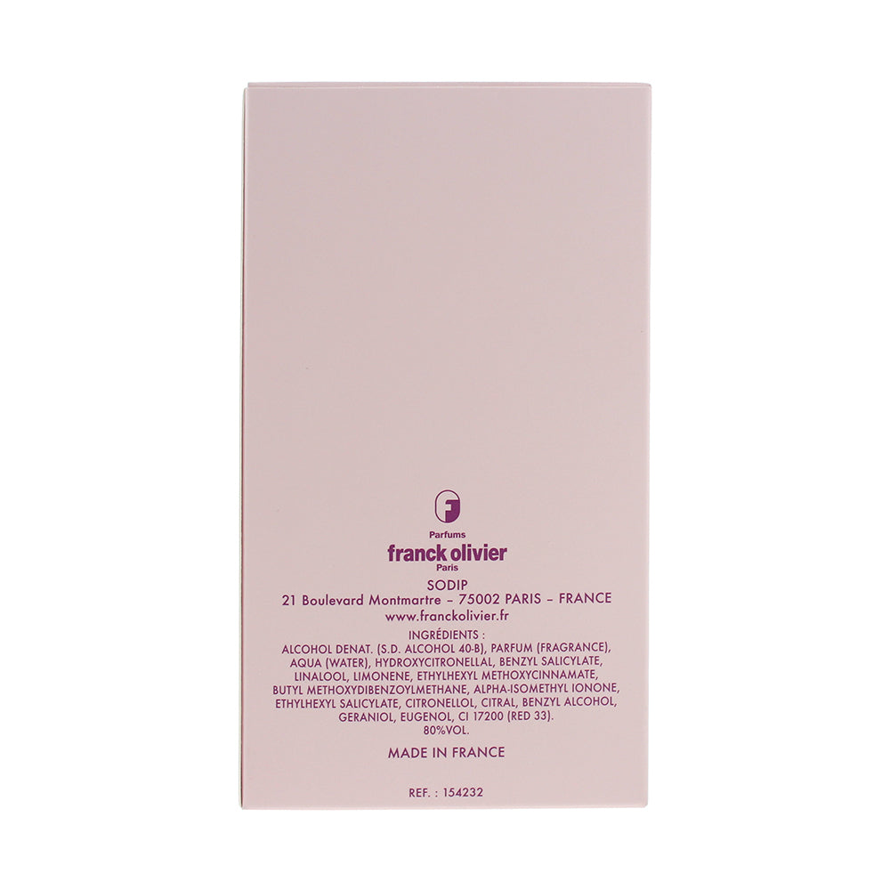 Franck Olivier Bella Eau de Parfum 75ml - Ingredients