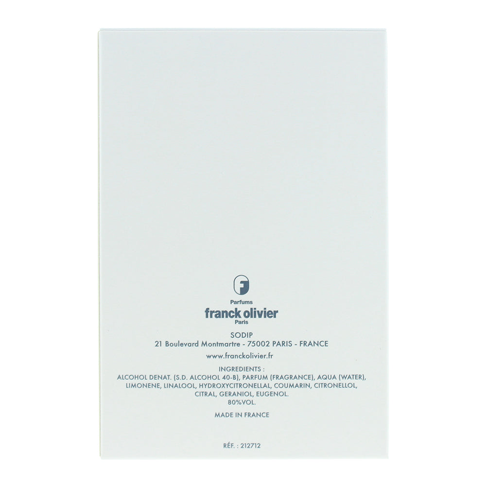 Franck Olivier Eau De Passion Men Eau de Toilette 75ml