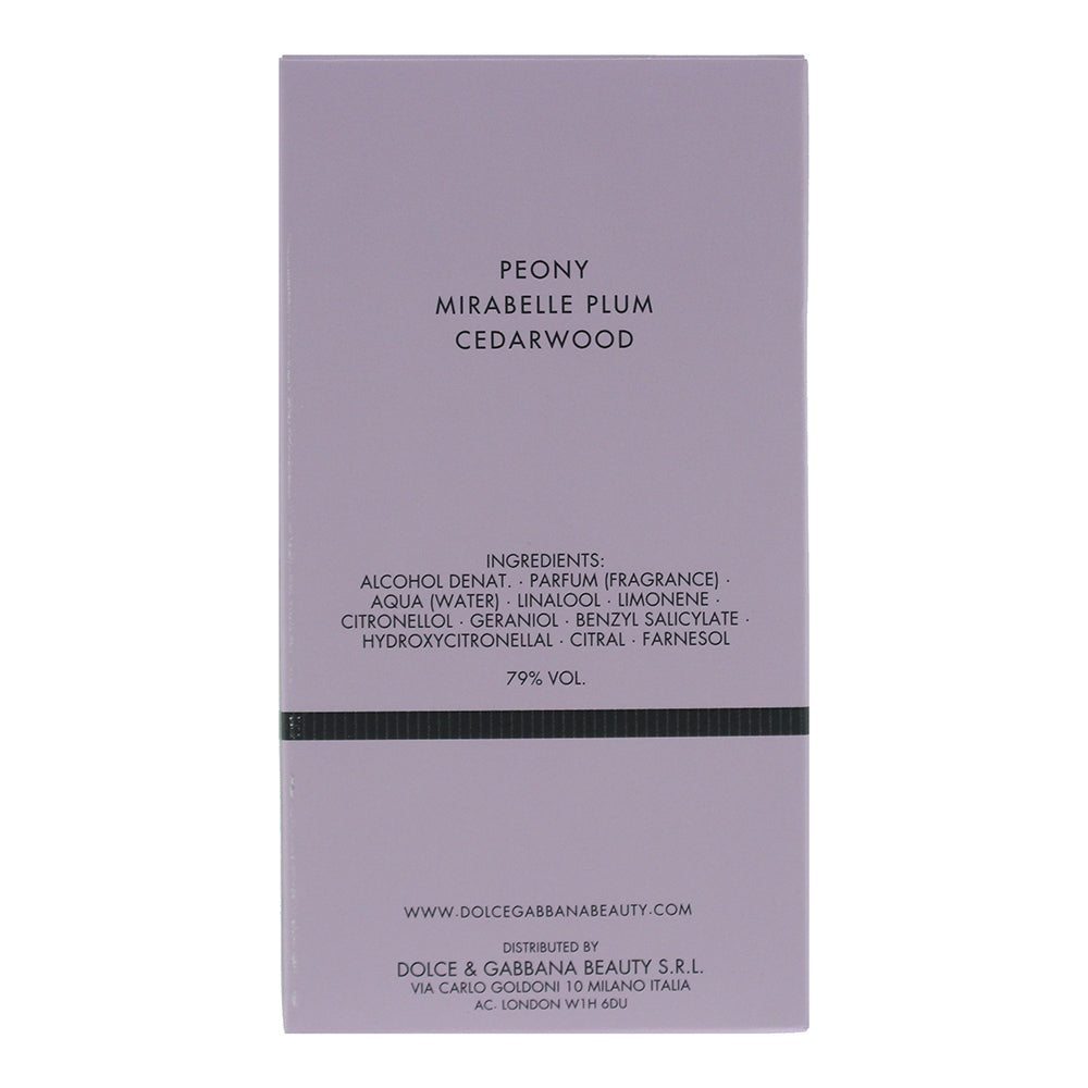 Dolce & Gabbana Dolce Peony Eau de Parfum 75ml