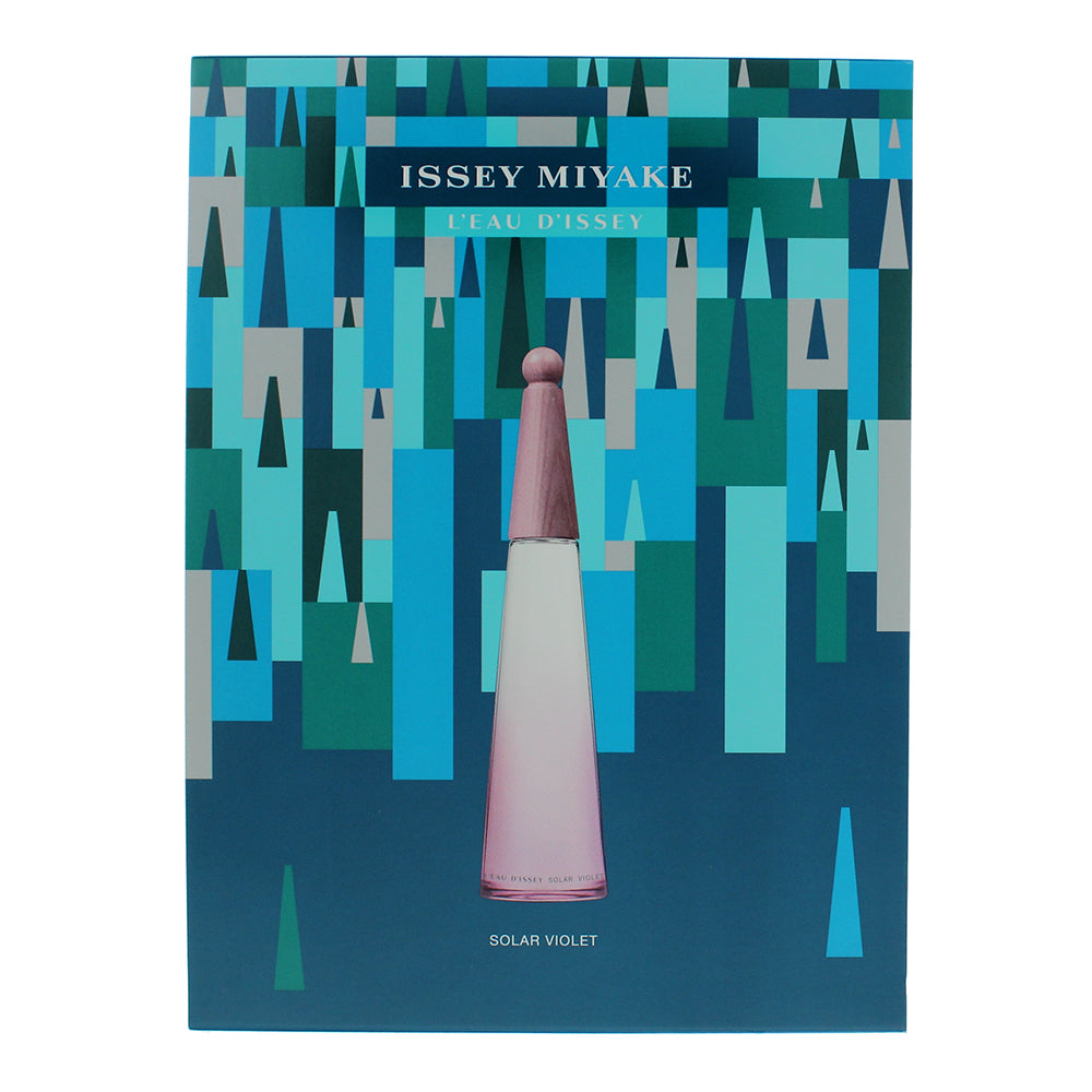 Issey Miyake L'eau D'issey Solar Violet 2 Piece Gift Set: Eau de Toilette 50ml - - Box