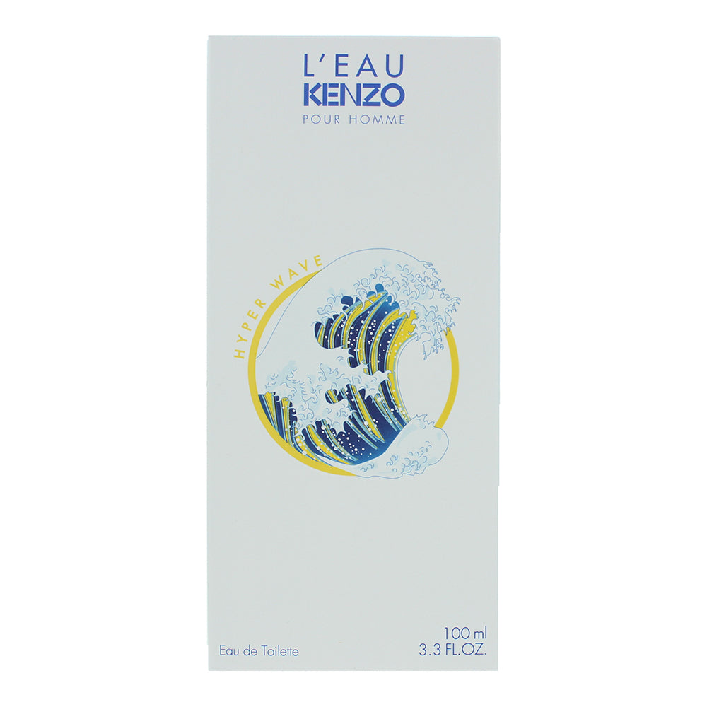 Kenzo L'eau Pour Homme Hyper Wave Eau de Toilette 100ml - Box