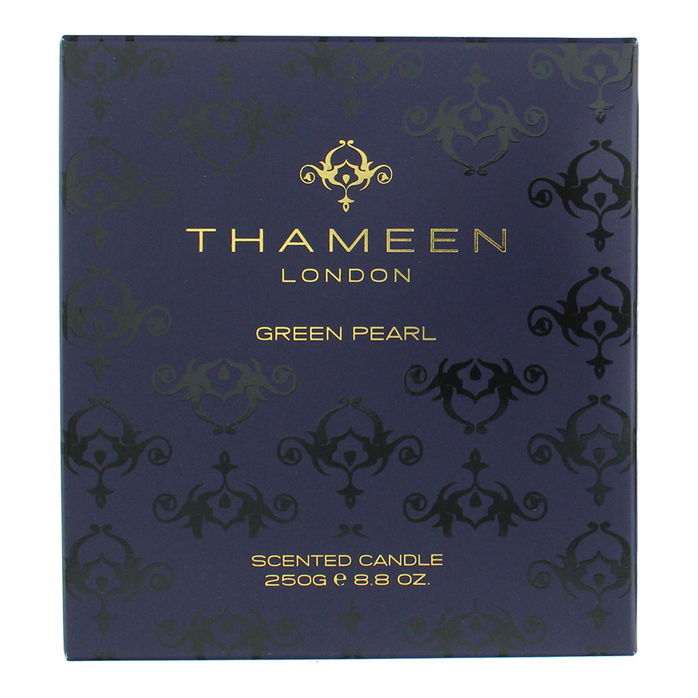 Thameen Green Pearl Candle 250g - Box