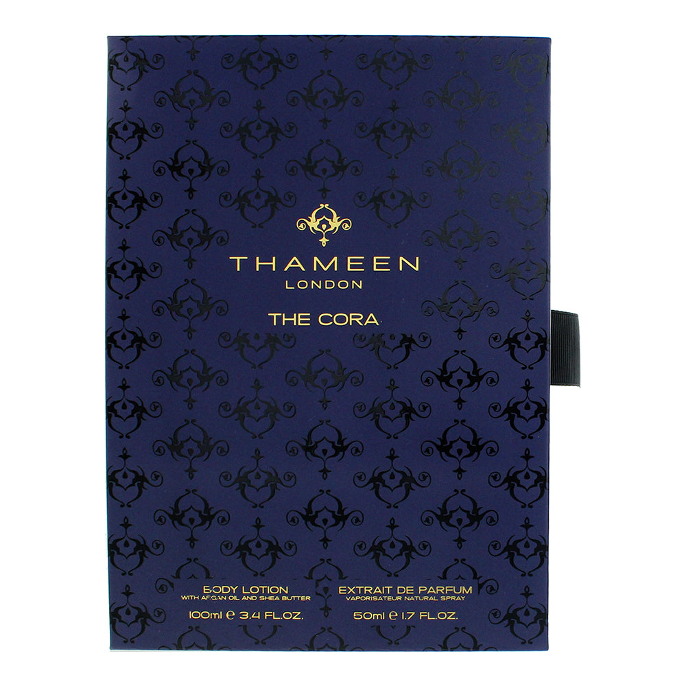 Thameen The Cora 2 Piece Gift Set: Extrait de Parfum 50ml - Body Lotion 100ml - Box