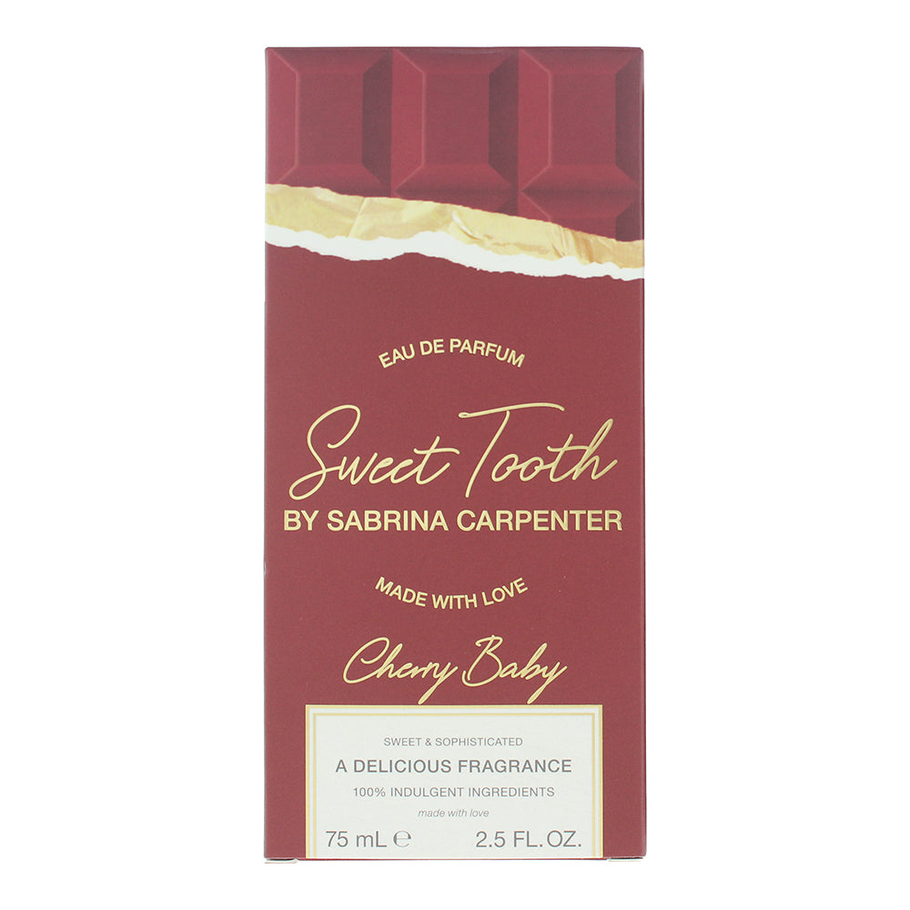 Sabrina Carpenter Sweet Tooth Cherry Baby Eau de Parfum 75ml - Box