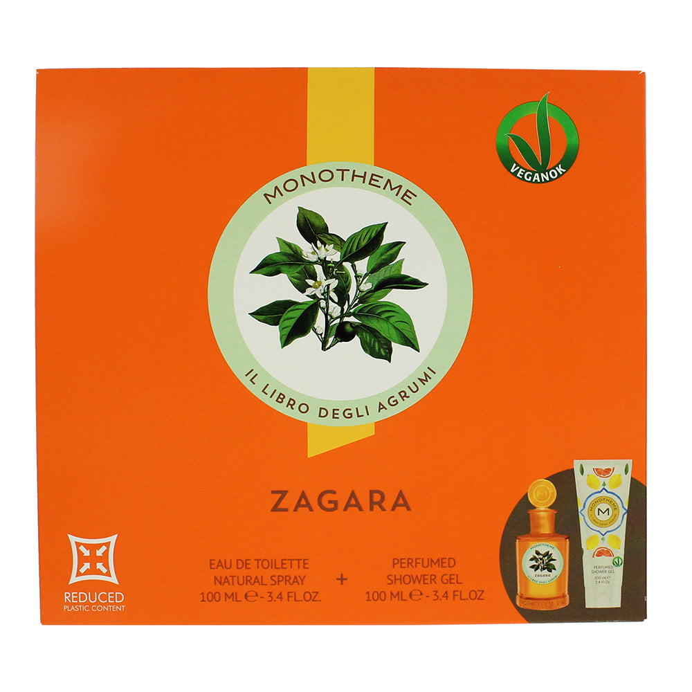 Monotheme Il Libro Degli Agrumi Zagara 2 Piece Gift Set: Eau de Toilette 100ml - - Box